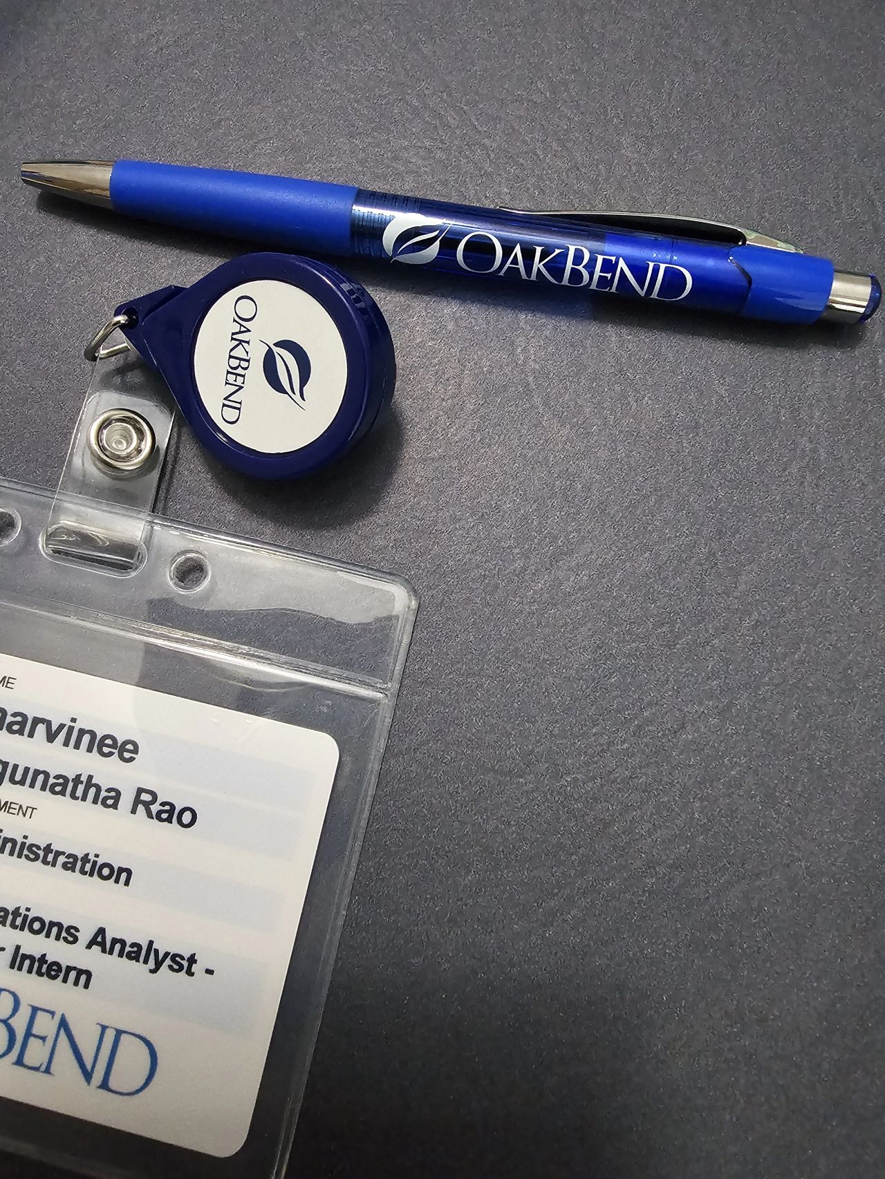 OakBend Medical Center badge